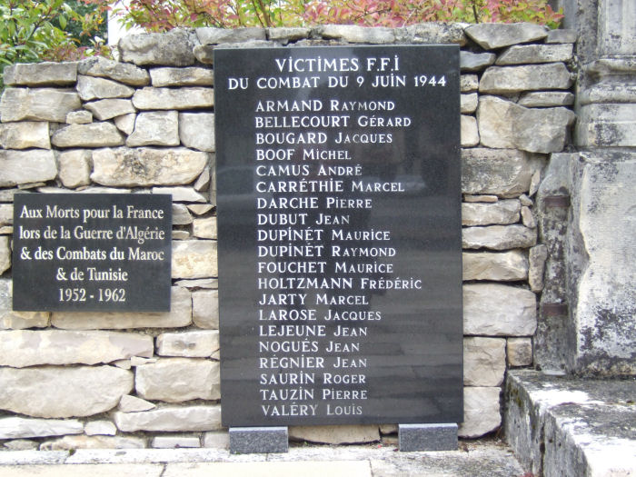 Memorial at Bretenoux