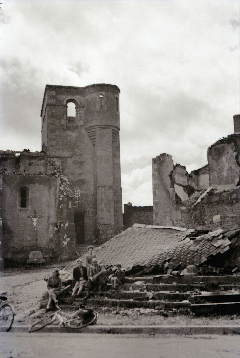 Church at Oradour circa November 1944