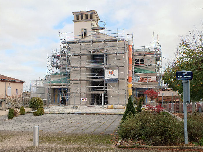 Oradour church repair autumn 2017