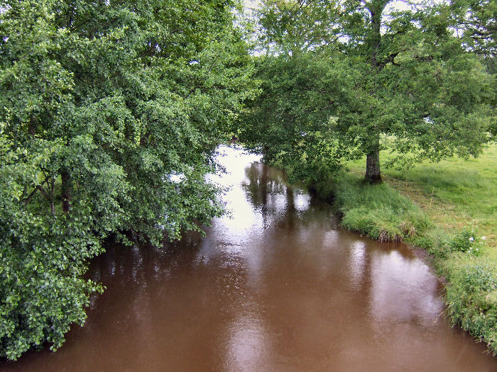 The River Glane near Oradour-sur-Glane