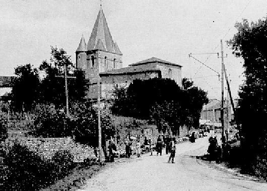 Old entrance to Oradour