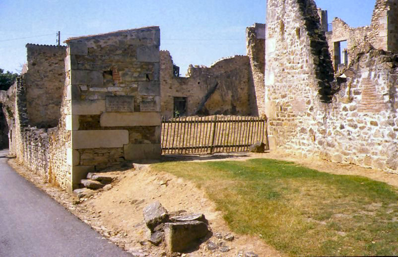 The Laudy Barn in Oradour-sur-Glane