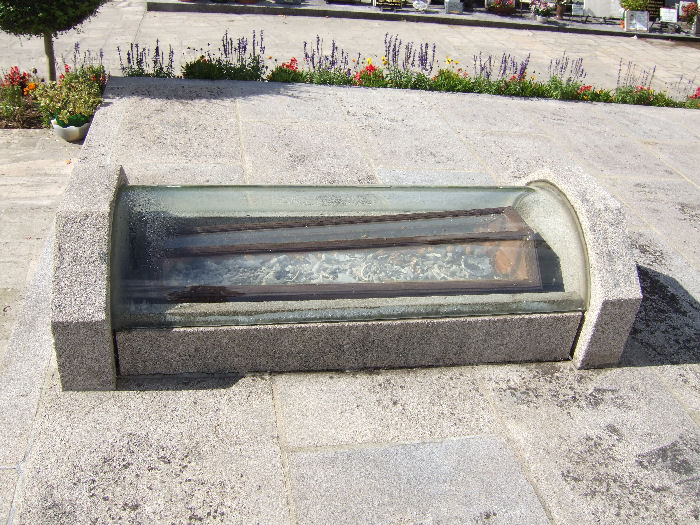 Ossuary in Oradour-sur-Glane cemetery