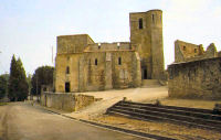 The Catholic Church in the ruins of Oradour